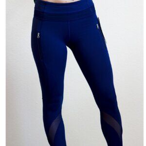 Lululemon Inspire Tight II in Hero Blue Size 6